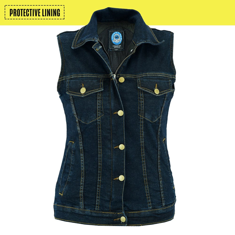 WOMEN'S GLENBROOK PROTECTIVE DENIM VEST