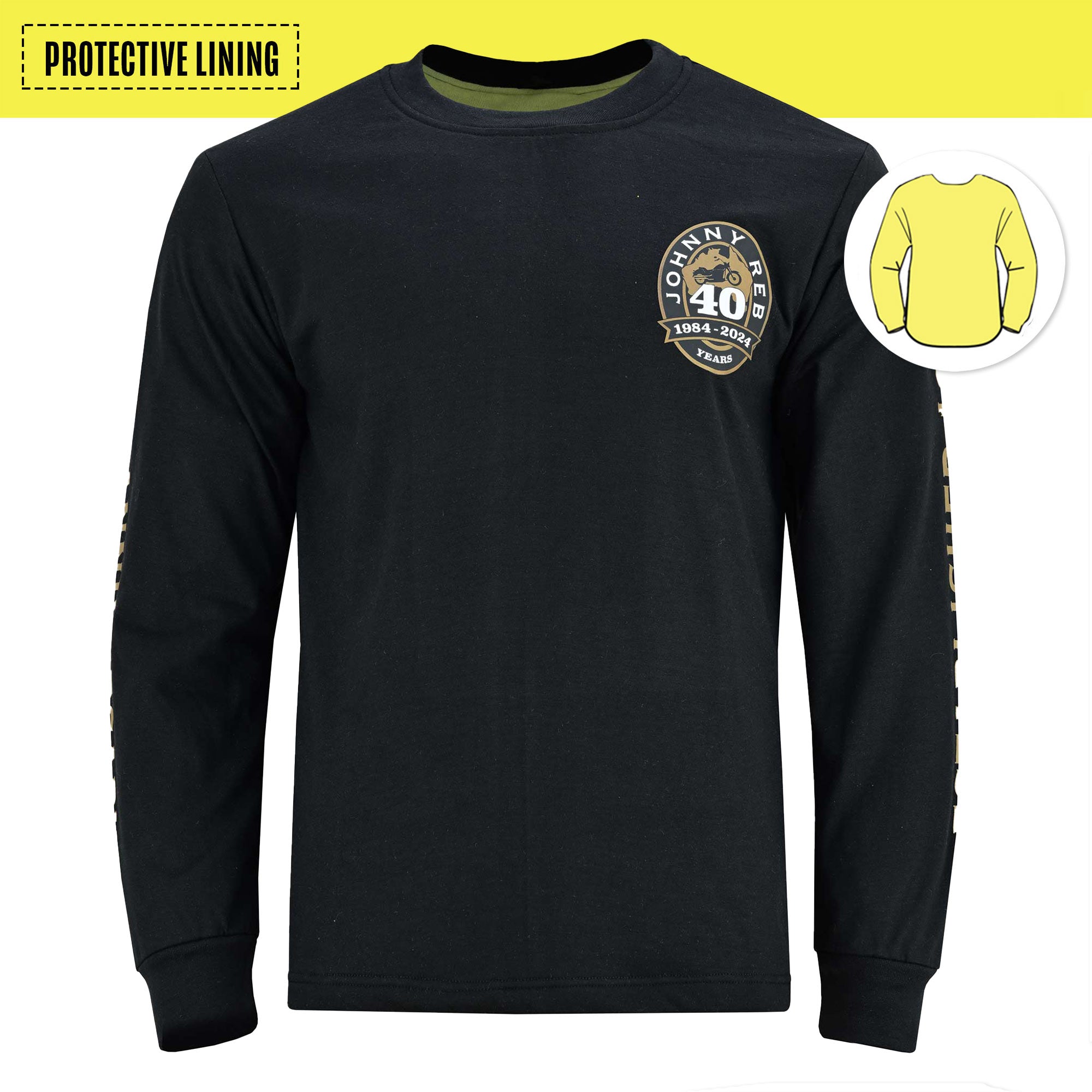 Men's 40th Anniversary Protective Long Sleeve T-Shirt