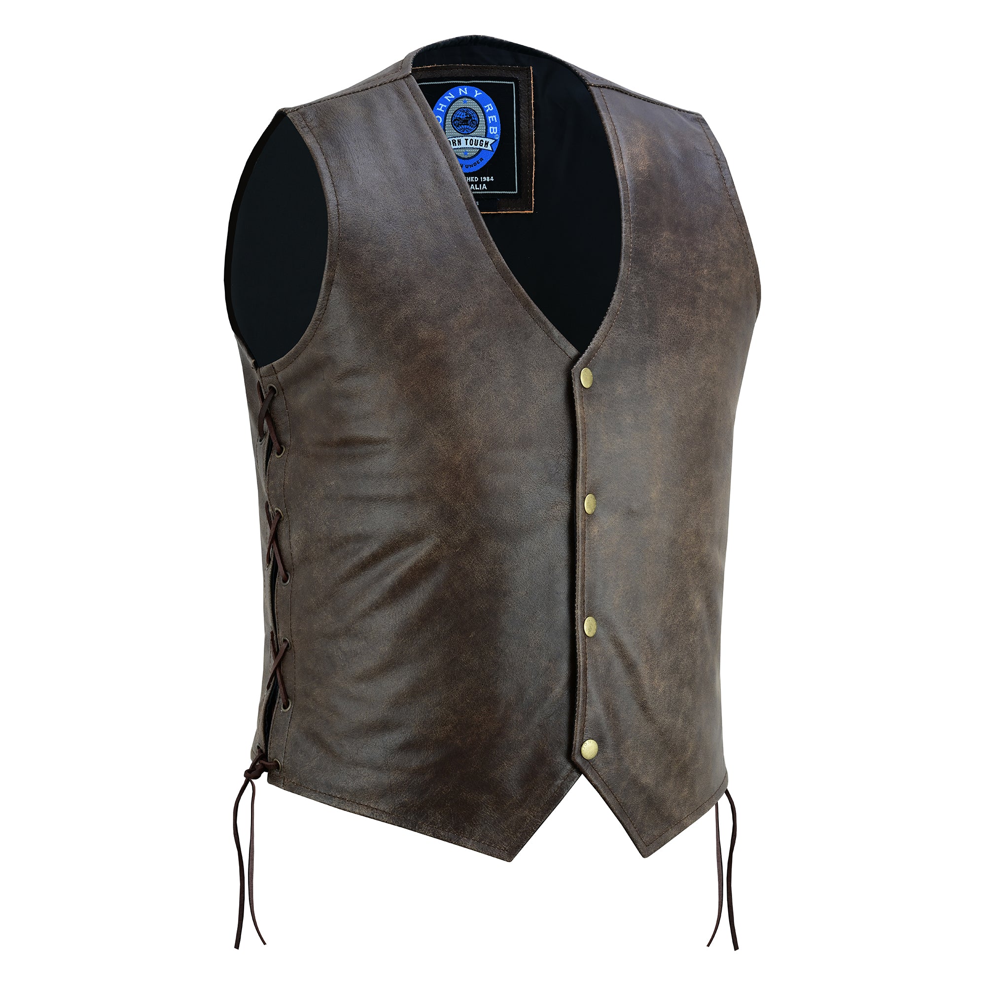 Men's Plenty Leather Vest