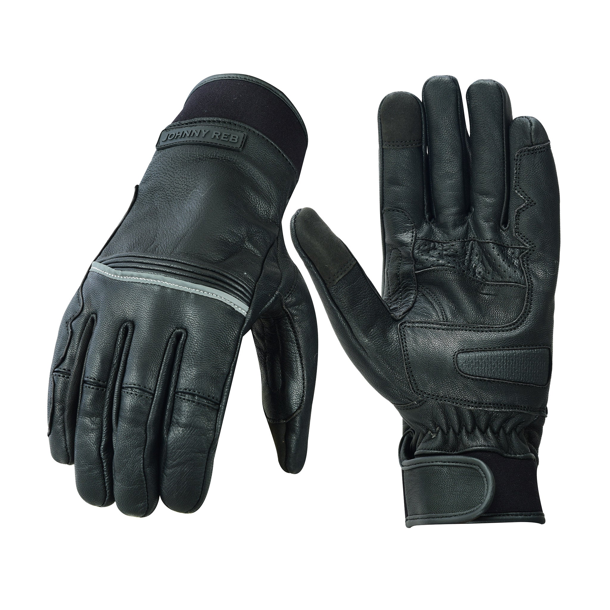 Derwent Leather Reflective Waterproof Gloves