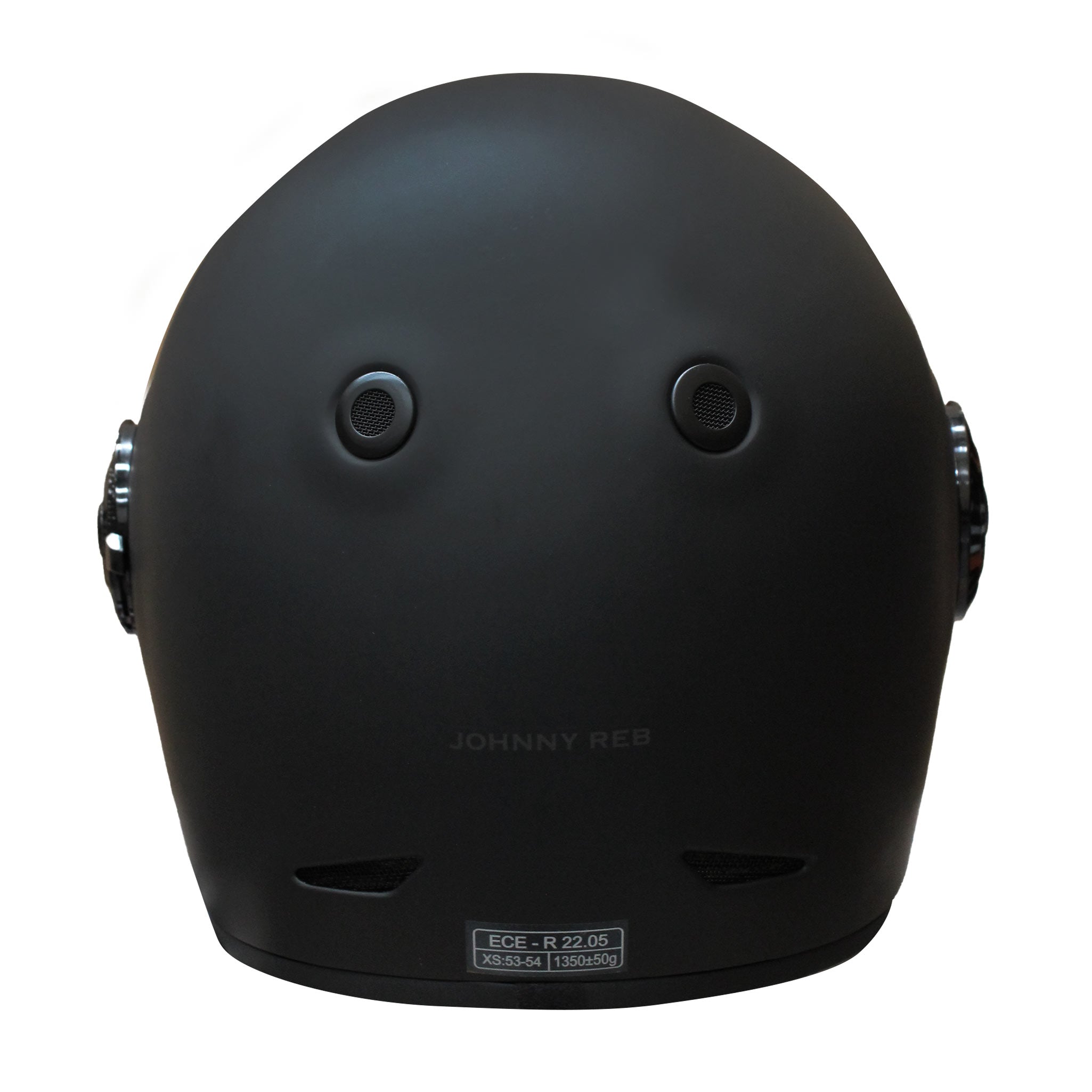 Lyell Full Face Helmet - Matte Black/Brown Lining