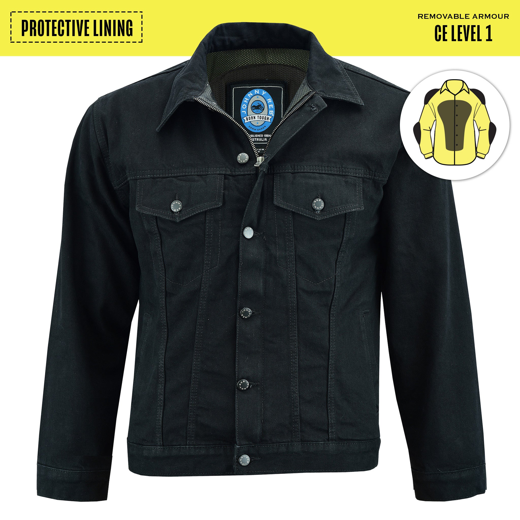 Men's Glenbrook Denim Protective Jacket