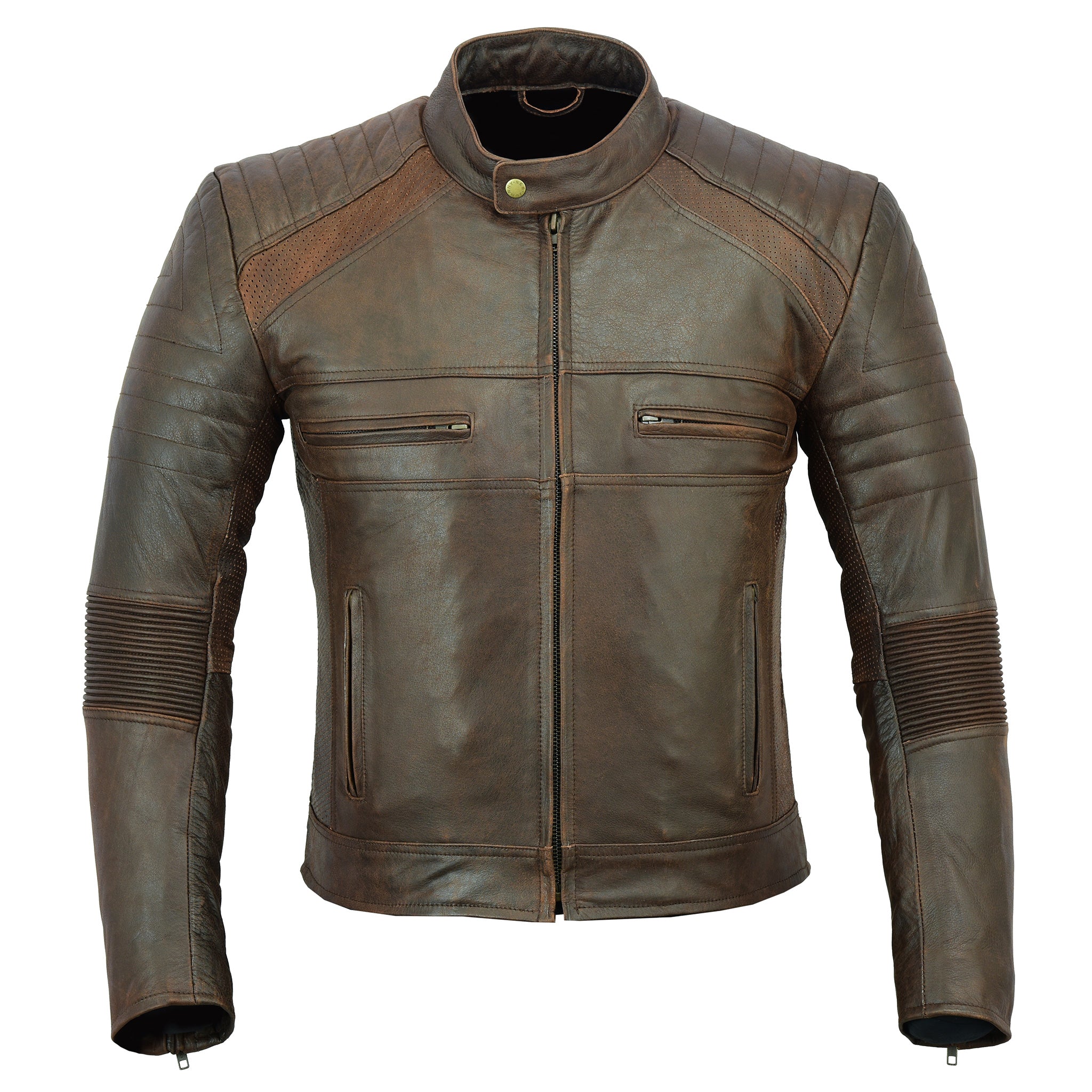 Men's Botany Vintage Leather Jacket